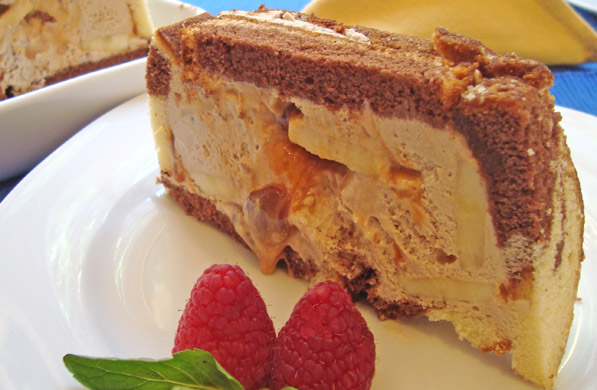 TERRINA DE HELADO Y PANQUÉ